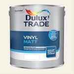 DULUX TRADE VINYL MATT JASMINE WHITE 2.5L