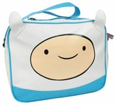 Adventure Time White Finn Face Graphic Messenger Bag Boys