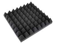 Accoustic Foam, Pyramid 100mm, 50x50cm