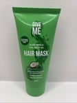 Give Me Aloe Vera & Coconut Oil Moisturises Hair Mask foer Damage Hair - 100ml