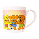 Bamse Mugg Trillingarna och Brumma 27cl, Korall