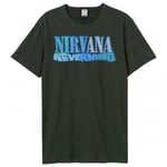 Amplified Unisex Adult Crayon Nevermind Nirvana T-Shirt - S