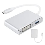 Cable Converter Type‑C USB‑C To DVI VGA Cable Adapter Converter 4 In 1 For