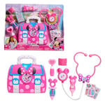 Coffret Mallette de médecin Minnie Mouse de Disney Junior, 9 Accessoires, Jeux d’Imitation et déguisements, Jouets pour Enfants de 3 Ans et Plus par Just Play