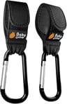 Baby Uma Award-Winning Buggy Clips - 2022 Double-Platinum Canvas Black 