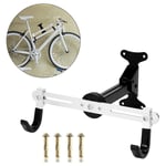 Tolletour - Râtelier vélo Support à vélos pliable- Capacité de poids 30 kg - Rangement vélo - pour le garage et l'appartement