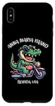 Coque pour iPhone XS Max Anna Maria Island Floride USA Fun Alligator Cartoon Design