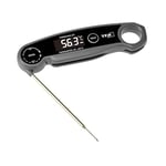 TFA Dostmann 30.1069 Thermo Jack Jet 30.1069 Thermomètre numérique pour barbecue à viande, thermomètre de cuisine, thermomètre à piquer, température centrale, barbecue, rechargeable via USB, lavable,