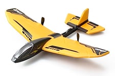 Flybotic - Avion Télécommandé Hornet Evo - Matière Mémoire de Forme - Jouet Radiocommandé Volant pour enfant et adulte - Intérieur/Extérieur - Dès 8 ans