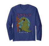 Rugrats Iconic Famous Reptar Retro Vintage Big Kanji Poster Long Sleeve T-Shirt