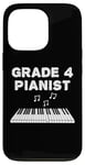 Coque pour iPhone 13 Pro Étudiant en piano, pianiste de 4e année, musicien