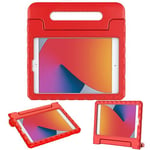 Coque pour iPad Pro 9.7 (2016), iPad Air 2 (2014), iPad Air 1 (2013) Enfants Etui avec poignée iMOSHION® Rouge