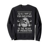 All I Want For Christmas Is The Means Of Production Sweatshirt