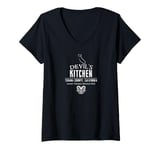 Womens Devil's Kitchen California V-Neck T-Shirt