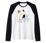 Squishmallows Cam Cat You Are Purrrfect Raglan Baseball Tee