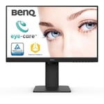 BenQ GW2485TC 23.8`` 1080p, écran LED IPS, USB-C, microphone anti-bruit pour la maison et le bureau - 9H.LKLLB.QBE