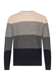 Structure Mix Crewneck Knit Patterned Tom Tailor