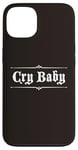 Coque pour iPhone 13 Design gothique original CRY BABY