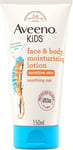 Aveeno Kids Face And Body Moisturising Lotion For Healthier Sensitive Skin 150ml