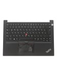 Lenovo - notebook replacement keyboard - with Trackpoint - QWERTZ - German - black - Laptop tagentbord - till ersättning - Tysk - Svart