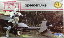 Star Wars Return of the Jedi MPC 1/11 Speeder Bike Model Kit #1-1927 1983 BNIB