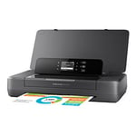 HP Officejet 200 Mobile Printer - Imprimante couleur jet d'encre A4/Legal 1200 x ppp jusqu'à 20 ppm (mono) / 19 (couleur) capacité : 50 feuilles USB 2.0, hôte USB, Wi-Fi