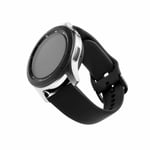 Fixed Samsung Galaxy Watch 22mm Armband Silicone Strap Svart