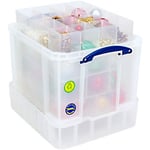 Really Useful Box Storage Box 35CXXL+4TRAYCB 35 L Transparent PP (Polypropylene) 37.5 x 48 x 31 cm