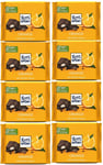 Ritter Sport Orange Filling Dark Chocolate Bar 8 x 100g German Choc Slab in Box