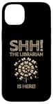 iPhone 14 Plus The Librarian Is Here Library Book Reading Books Bibliophile Case