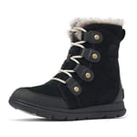 Sorel Explorer Joan Waterproof bottes d'hiver imperméables pour femme, Noir (Black x Dark Stone), 39.5 EU