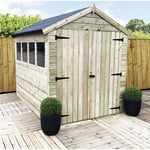 9 x 8 Premier Pressure Treated Apex Shed