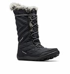 Columbia MINX MID III bottes de neige imperméables Femme, Noir (Black x Ti Grey Steel), 37.5 EU