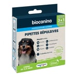 ANTIPARASITAIRE EXTERNE - Anti puces tiques BIO Chiens de 15 à 30kg 4 Pipettes