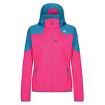 Dare 2b Inquire Softshell Veste Softshell Femme INQUIRE Femme CybrPk/BlJwl FR : S (Taille Fabricant : 10)