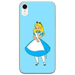 ERT GROUP Coque de téléphone Portable pour Iphone XR Original et sous Licence Officielle Disney Motif Alice 010 Parfaitement adapté à la Forme du téléphone Portable, Coque en TPU