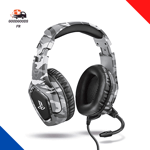 Trust Gaming Casque Gamer PS4 et PS5 avec Microphone