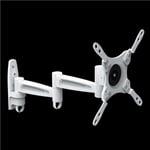 Fits UE40K5510AK SAMSUNG 40" WHITE TV WALL BRACKET SWIVEL & TILT