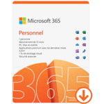 Microsoft 365 Personnel - 1 utilisateur - Abonnement 1 an - Offre Max