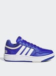 adidas Sportswear Junior Hoops 3.0 Trainers - Blue/white, Blue/White, Size 4 Older