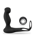 Wireless remote control prostate sex toy with cock ring