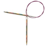 KnitPro 60 cm x 6 mm Symfonie Fixed Circular Needles, Multi-Color