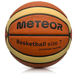 meteor® Cellular Pro Ballon de Basket-Ball pour Enfant Taille # 5, 6, 7, idéal pour Les Mains des Enfants, idéal pour la Formation de Basketball Souple avec Surface adhérente (#7, Cellular)