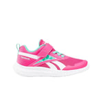 Reebok Rush Runner 5 ALT Running Shoes, BOLDPINK/UNLEASHEDGREEN/White, 10.5 UK Child