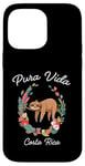 Coque pour iPhone 14 Pro Max Paresseux Costa Rica Pura Vida