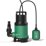 VOUNOT Submersible Water Pump 750W Green