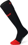 Lenz Heat Sock 6.1 Toe Cap Compression Black, 45-47