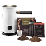 Hotel Chocolat Velvetiser Hot Chocolate Machine Complete Starter Kit | White