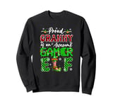 Proud Granny Of An Awesome Gamer Elf Christmas Video Games Sweatshirt