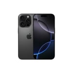 Apple iPhone 16 Pro - svart titan - 5G smartphone - 128 GB - GSM